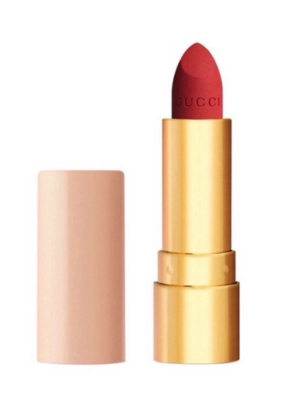 Gucci Matte Lipstick 💄 Goldie Red